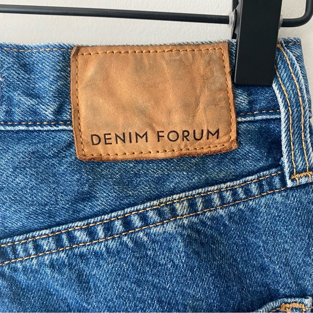 Denim Forum Farrah High Rise Wide Leg Jeans - 24 - Picture 11 of 15